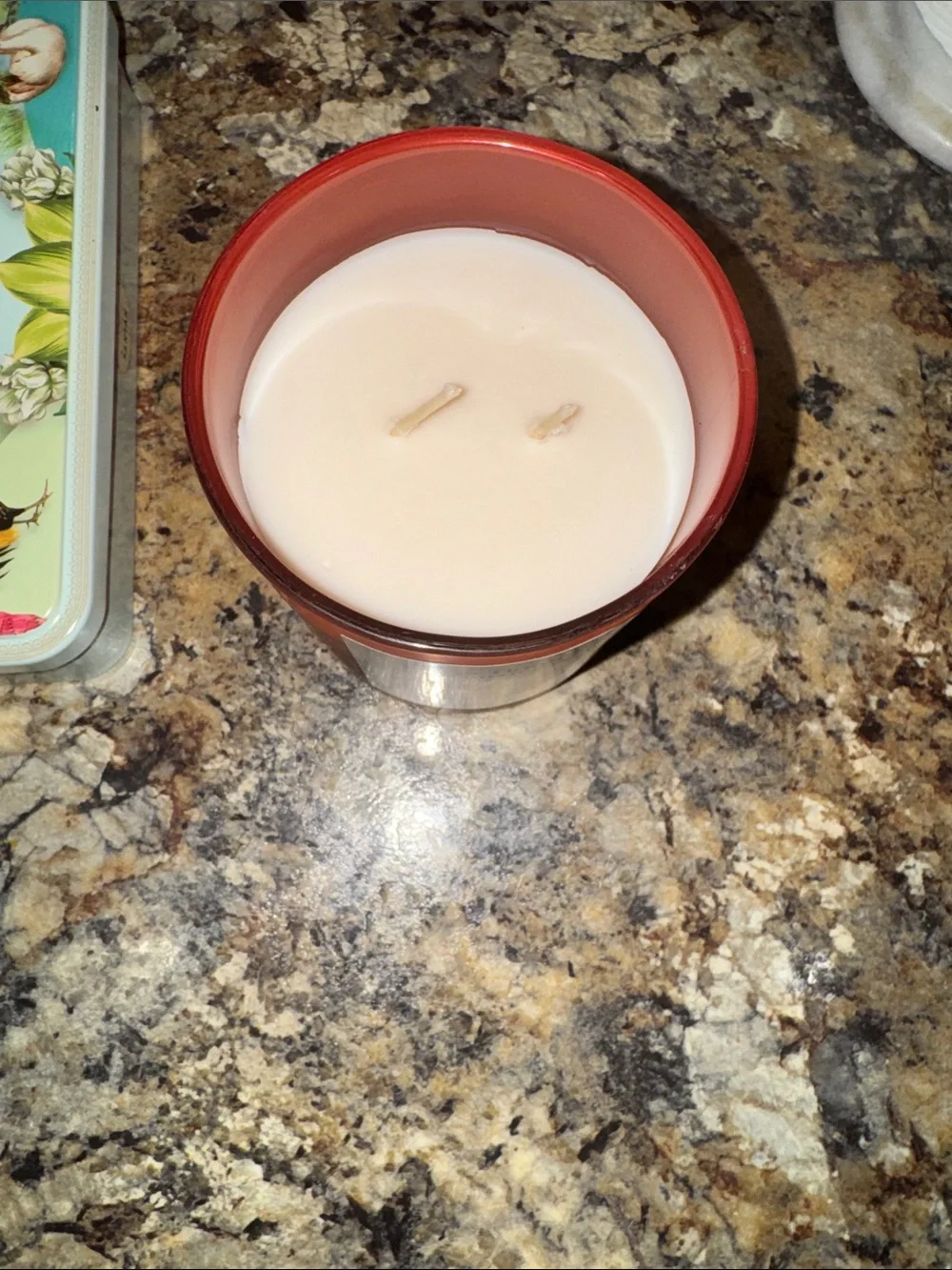 Better Homes And Gardens Farm Apple Pumpkin Red Glass Candle